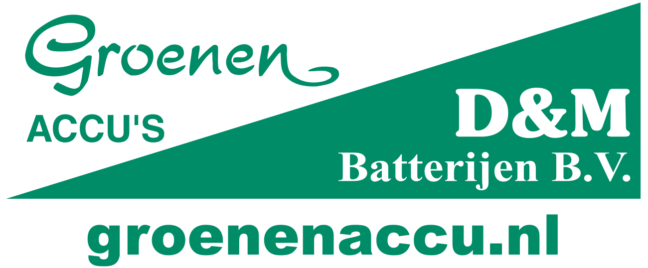 Groenen accu`s / D&M batterijen 
